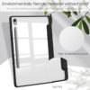 bao da mat lung trong suot samsung galaxy tab s10 fe plus zaki slimfit clear 3