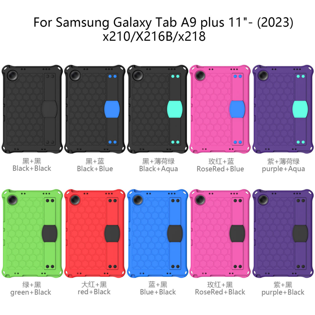 op co day deo samsung galaxy tab a9 a9 plus zaki eva beehive style handle stand 11