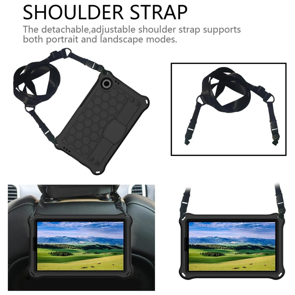 op co day deo samsung galaxy tab a9 a9 plus zaki eva beehive style handle stand 3