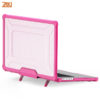 op lung trong suot chong soc kem chan dung cho macbook pro 14 pro 16 m5 m4 m3 m2 m1 zaki evoshell case pink