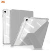 Bao da Samsung Galaxy Tab S10 FES10 LiteS9S9 FE ZAKI SlimFit Clear V2 mat lung trong suot gray