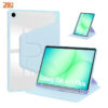 bao da galaxy tab a11 plus 11 inches 2025 zaki slimfit clear 360 rotate blue