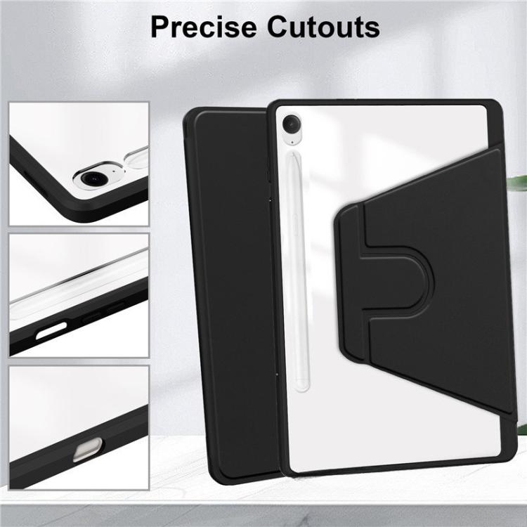 bao da samsung galaxy tab s11 2025 zaki slimfit clear rotate 360 black 4 bengovn