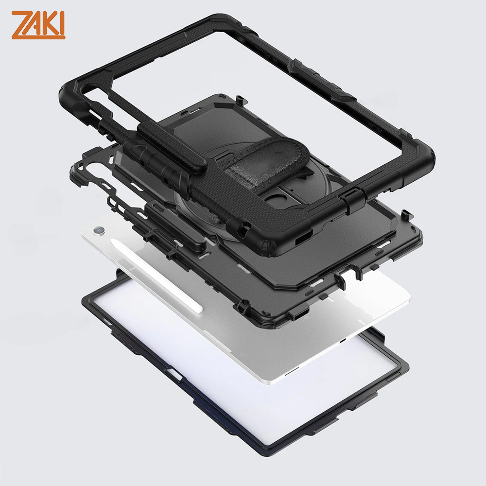 op lung samsung galaxy tab s10 fe plus 13 1 zaki szc series chong soc co bao ve man hinh va day deo 3