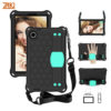 op lung zaki eva samsung galaxy tab a11 sm x133 sm x135 co day deo va quai deo tay back green